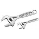 Facom 113AS.SET Thin Wide Opening Adjustable Wrench Set 6" &; 8"