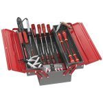 Facom 2132.EL30 Electricians 40 Pce. Metric Tool Set supplied in 3 - Compartment Toolbox