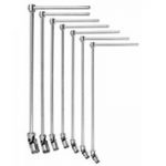 Facom 99C.JE12 12 Pce. T Handled Socket Wrench (With Universal Joint) Set - Metric