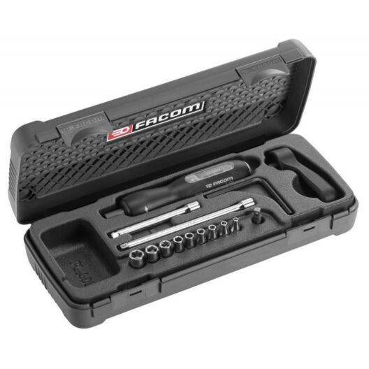 Facom A.404J1 Torque Screwdriver & Socket Set, 2 - 10Nm