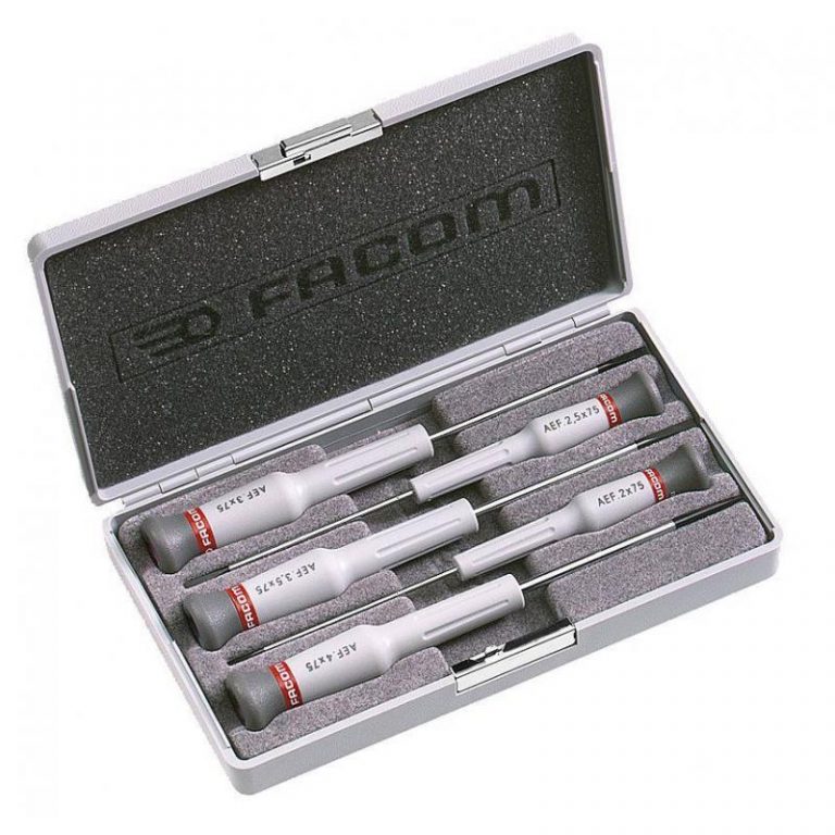 AEF.J2 Micro Tech Slotted Screwdriver Set PrimeTools