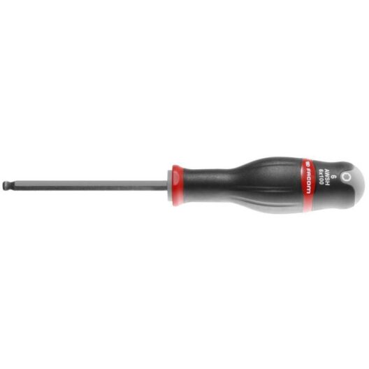 Facom AWSH2.5X75 Ball - End Hexagon Screwdriver - 2.5 x 75mm