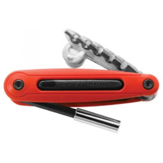 FACOM Folding Bit Driver and 6 Bit Sets - Hexagon, Phillips