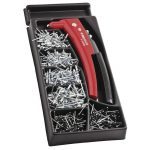 Facom MOD.Y105 Riveting Pliers &; Rivets Supplied in Plastic Module Tray