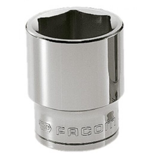 Facom S.27H 1/2" Drive Standard Hexagon (6-Point) Socket 27mm