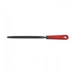 FACOM 200mm Second Cut THREE-SQUARE FILE with HANDLE