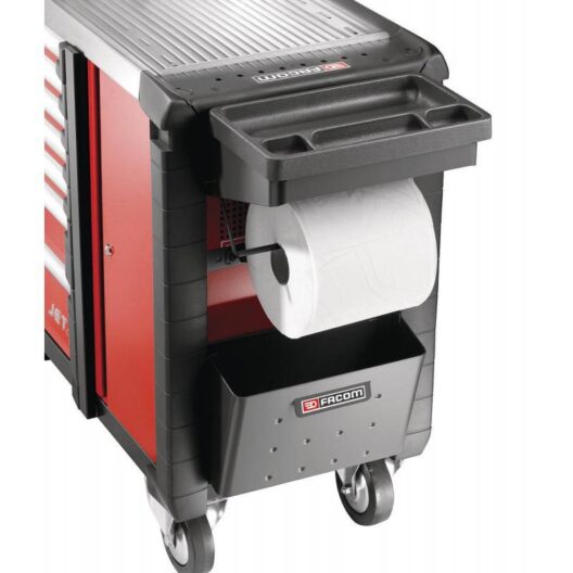 Facom JET.A5-1GXL Detachable Compartmented Magnetic Shelf + Paper Roll Holder