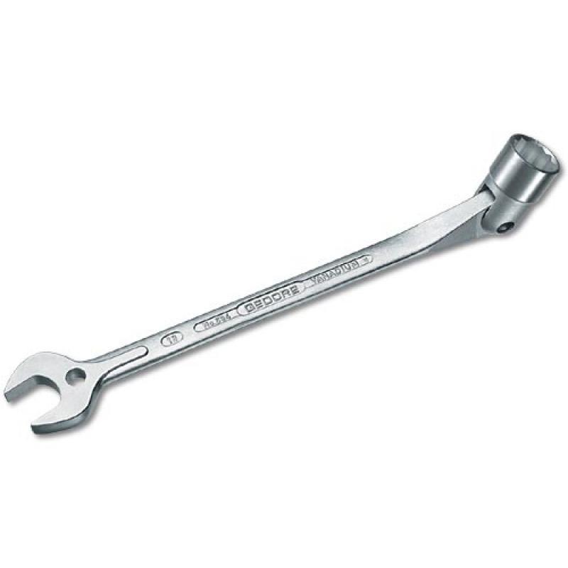 H.C Wrench Multi-Function Quick Snap Grip Adjustable Wrench Spanner Nuts and Bolts Wrench Socket Dual Head Ratchet 12 inches 300MM 