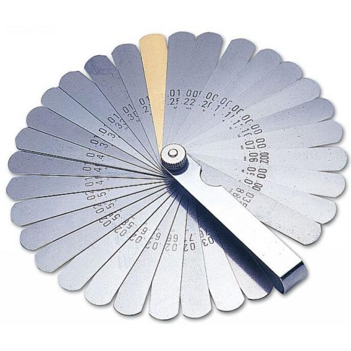 32 Blade FEELER GAUGE SET - MM/IMP