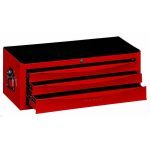 Teng TC803SV 8 Series 3 Drawer Mid-Section Tool Box - Red