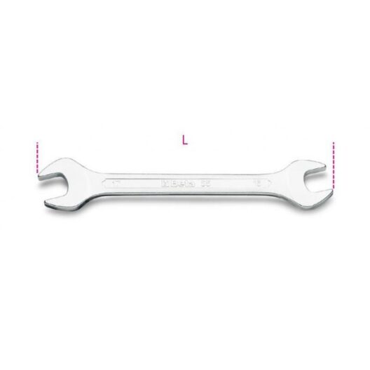 Beta 55 Metric Double Open End Spanner Wrench 10 x 13mm