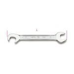 Beta 73 Metric Midget Wrench Spanner Open Ends at 15 & 75 Degrees 4mm