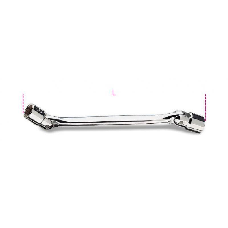 Beta 80 Metric Hinged Swivel End Socket Spanner Wrench 24 x 27mm