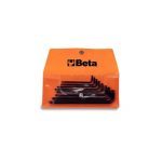 Beta 97BTX/B8 8 Piece Offset Ball End Torx Key Set T9-T40