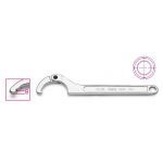 Beta 99SQ Hinged Hook Spanner With Square Nose For Ring Nuts 50-80mm