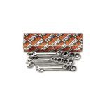 Beta 142/S15 15 Piece Metric Reversible Ratcheting Combination Spanner Wrench Set 6-22mm