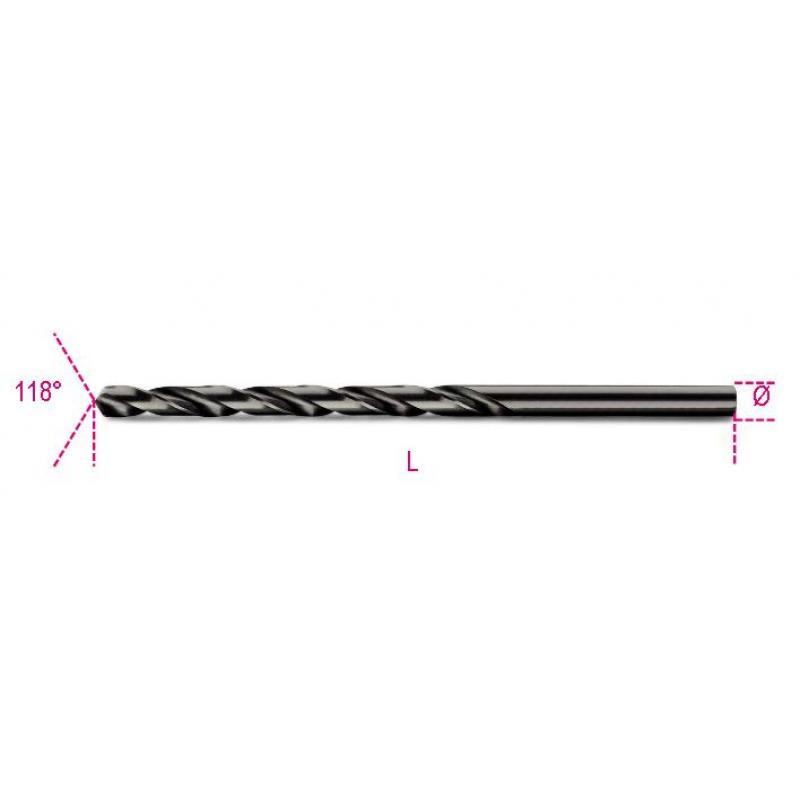 Beta “412L 7” 7mm Twist Drill with Cylindrical Shank