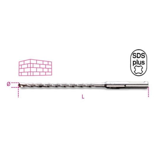 Beta "419 8X160" 8 x 160mm Hammer Drill Bit