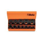 Beta 720/C12 1/2" Drive 12 Piece Metric Hexagon (6 Point) Impact Socket Set 10-32mm