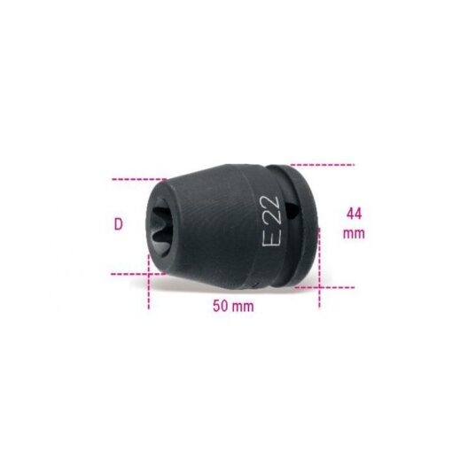 Beta 728FTX 3/4" Drive Female Impact Torx Socket E20