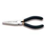 Beta "1162" Extra Long Flat Knurled Nose Pliers - 160mm Long