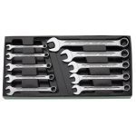 Stahlwille 13/10KT 10 Piece Metric Open Box Combination Spanner Set 8-19mm