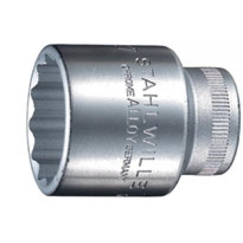 Stahlwille 50 1/2″ Drive Bi Hexagon (12 point) Socket 36mm