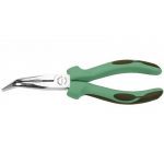 Stahlwille 6530 Chrome Plated Snipe Bent Nose Pliers With Cutter 160mm