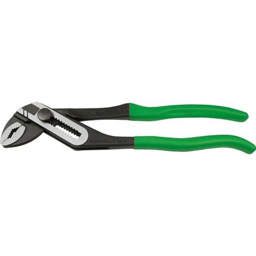 Stahlwille 6572 Polished Waterpump Slip Joint Pliers FastGRIP 180mm