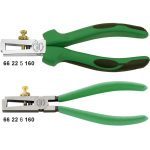 STAHLWILLE 6622 POLISHED WIRE STRIPPING PLIERS 160mm DIP COATED