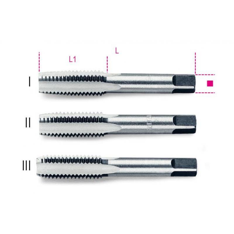 Beta 430 3 Piece Coarse Pitch Hand Tap Set 10M x 1.5mm