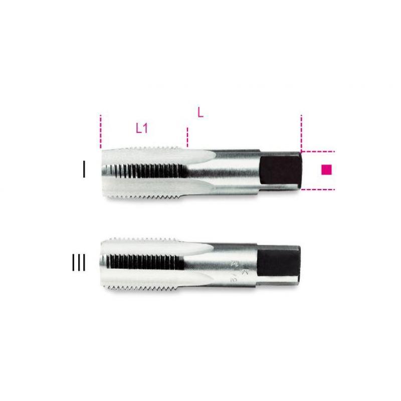 Beta 433ASG 2 Piece Cylindrical Gas (BSP) Thread Hand Tap Set 1/2″ Gas