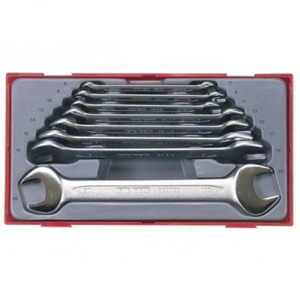 Teng Tools TT62088 Piece Double Open Ended Spanner Set 6-22mm 