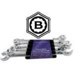 Britool Hallmark REFMSET5 5 Piece Flare Nut Spanner Wrench Set 7-19mm