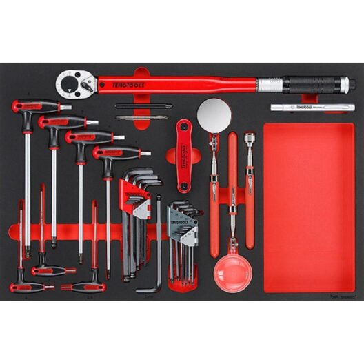 Teng TTEX17 17 Piece Torque Wrench, Hexagon Key & Inspection Tool Set