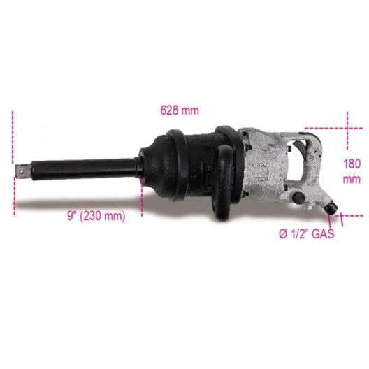 Beta 1930HLA 1" Drive Reversible Air Impact Wrench 3661Nm