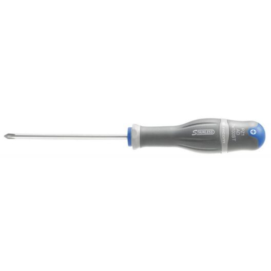 Facom AD1X100ST Protwist Stainless Steel Pozidriv Screwdriver PZ1