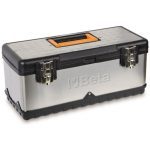 BETA CP17L STAINLESS STEEL & PLASTIC TOOL BOX WITH REMOVABLE TOTE-TRAY 575mm
