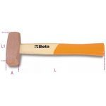 Beta 1385 Copper Head Club (Lump) Hammer Wooden Shaft 600g / 0.6kg