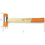 Beta 1390 Plastic Hammer Wood Handle 60mm 1462g