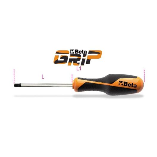 Beta 1265ES Hexagon Screwdriver 4mm