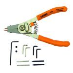 Lang Tools (Made in USA) 1421 Interchangeable Circlip Pliers &; Tip Set  8 - 26mm