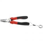 Facom 187.18CPESLS Tethered Chrome Plated Combination Pliers - 185mm