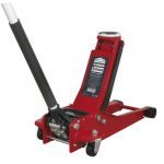 Sealey Tools 2001LERE 2 Tonne Low Entry Rocket Lift Trolley Jack - Red