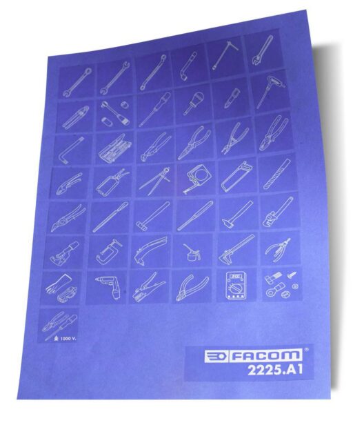 Facom 2225A1 Sheet Of Tags