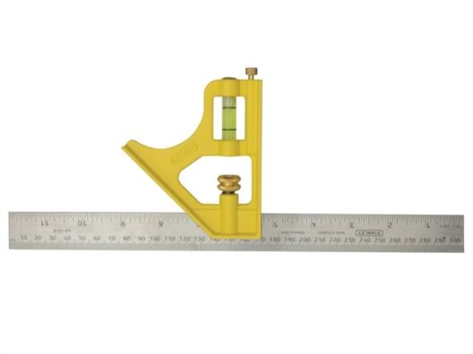 Stanley 2-46-028 Die Cast Combination Square 300mm (12in)
