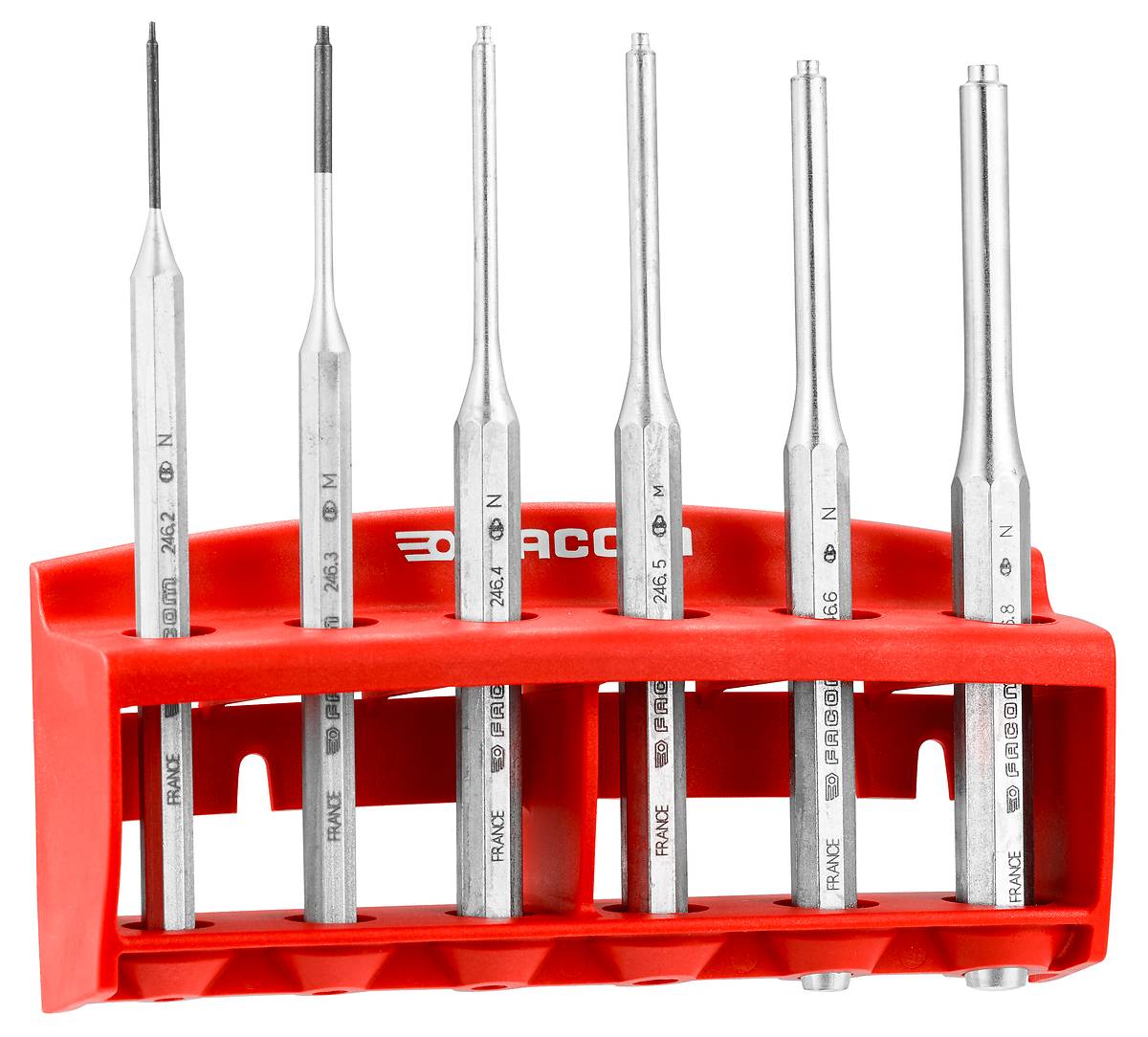 246.JS6 Drift Punch Set For Spring Pin Removal 28mm in Rack