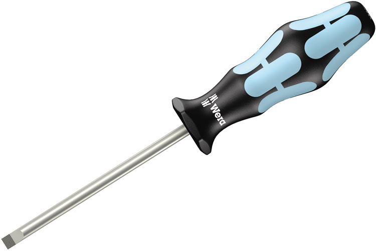 Wera 032002 3.5 x 100mm Stainless Steel Slotted Screwdriver 