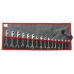 Facom 34.JL16T Metric Midget Wrench Set With Open Ends AT 15 and 75 degrees