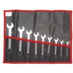 Facom 39.JE9T 9 Piece Short Metric Combination Spanner Wrench Set 7-17mm